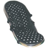 Seat Liner  to fit iCandy Peach Pushchairs - Black Large Star Design